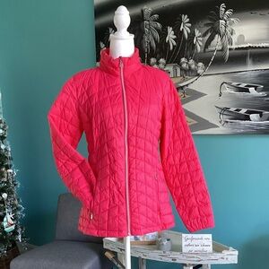 ZeroXposur Women's Vibrant Pink Puffer Jacket